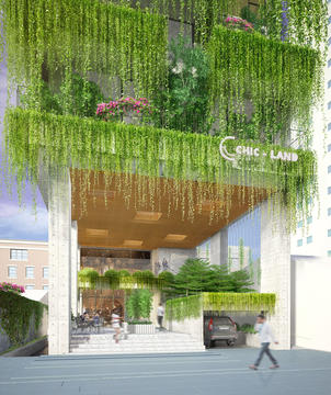 Gallery of VTN Architects Designs Hotel with Cascading Greenery for Narrow Site in Vietnam  - 5
