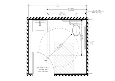 Gallery of Design Accessible Bathrooms for All With This ADA Restroom Guide  - 8