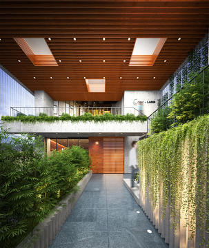 Gallery of VTN Architects Designs Hotel with Cascading Greenery for Narrow Site in Vietnam  - 2