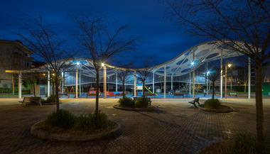 Galería de Cubierta para el parque infantil Igerain-Gain / Iñigo Peñalba Arribas  - 8