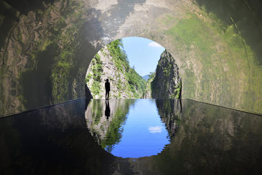 MAD Revitalizes Abandoned Japanese Mountain Tunnel with Elemental Art Trail