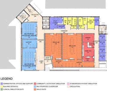 Gallery of UTHSC Center for Healthcare Improvement and Patient Simulation / brg3s Architects  - 20