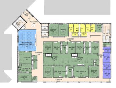Gallery of UTHSC Center for Healthcare Improvement and Patient Simulation / brg3s Architects  - 21