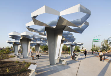街道装置“影子戏法” Shadow Play / Howeler + Yoon Architecture