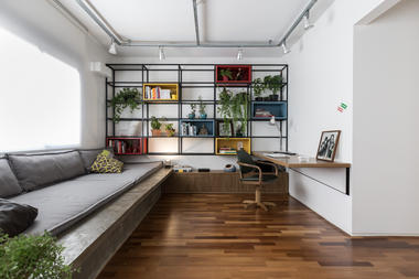 Gallery of Home Library Architecture: 63 Smart & Creative Bookcase Designs  - 55