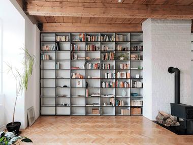 Gallery of Home Library Architecture: 63 Smart & Creative Bookcase Designs  - 42