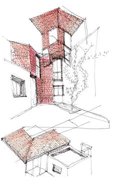 Gallery of 100 Architectural Sketches  - 65