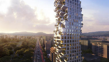 Gallery of Safdie Architects Announce Design for Fractalized Residential Tower in Quito  - 1