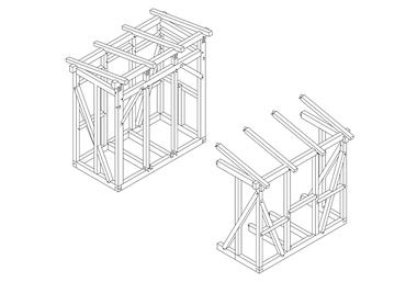 Vivienda Progresiva de madera: estructuras que pueden ser transformadas libremente por sus habitantes
