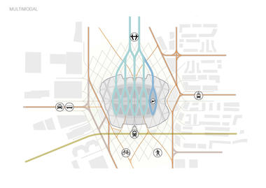 Gallery of UNStudio Shares Vision for Tessellated Hyperloop Station  - 13