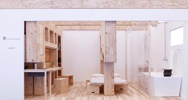 Galería de Barcode Room: Un espacio mínimo y flexible a través de muebles dinámicos   - 14