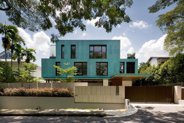 Gallery of The Beauty of Pre-Oxidized Copper Through 8 Facades  - 1