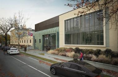 Fentress Designs Norwegian Chancery in Washington D.C. as a Homage to National History