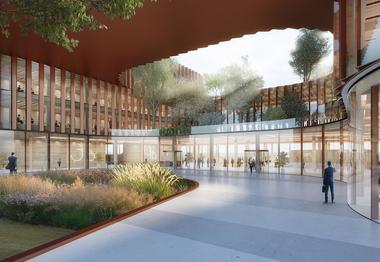 BIG Selected to Design First Phase of Airport City in Luxembourg