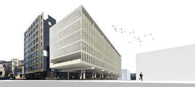 Galería de Resultados Concurso Edificio Ministerio de Obras Públicas Valparaíso  - 11
