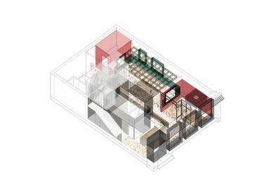 Gallery of Red Wall Café  / B336 Design Group  - 33