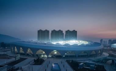 Gallery of Linxia Olympic Sports Center Stadium / DUTS design  - 2