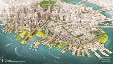Boston anuncia plan de remodelación urbana en respuesta al cambio climático