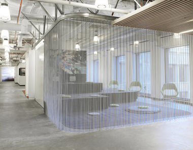 Sliding Room Dividers: Flexible Spaces Made of Metal Mesh