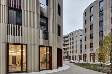 苏黎世联邦理工学院“扭动”宿舍 / architektick
