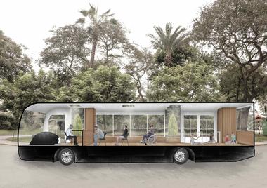 Barrio Móvil, el bus multifuncional que busca acercar a ancianos y discapacitados en Lima