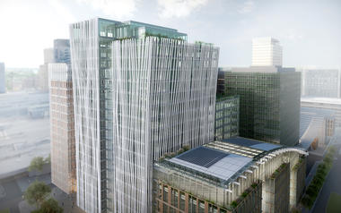 PLP Begins Construction on Tower Ten Expansion to Amsterdam's World Trade Center