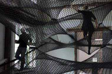 Gallery of Architecture That Uses Meshes and Nets for Escape, Play and Rest  - 17