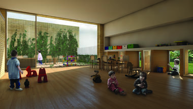 Galería de Primer Lugar Concurso Público Para el Diseño de Colegios en Bogotá  - 3