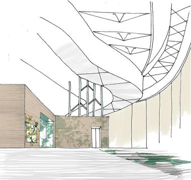 Gallery of EMBT Wins Competition for Undulating Biodiversity Center on German-Czech Border  - 2