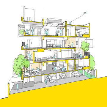 Gallery of The Best Architectural Drawings of 2018  - 117