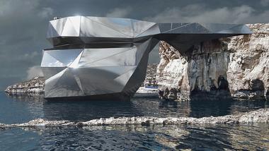 Gallery of Svetozar Andreev Reimagines Iconic Azure Window as a Metallic Arch  - 1