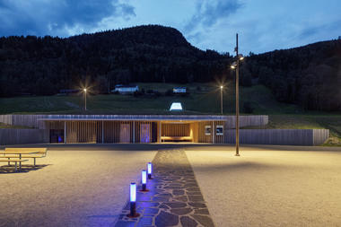 画廊 Krekke 高速公路休息区 / Pushak + Lala Tøyen  - 10