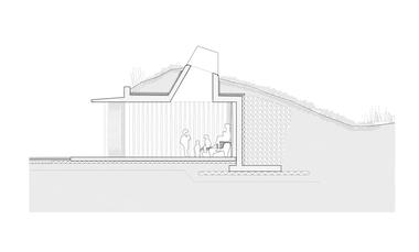 画廊 Krekke 高速公路休息区 / Pushak + Lala Tøyen  - 20