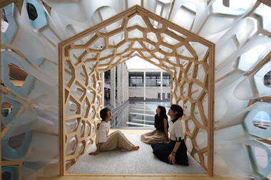 Gallery of Porous Manifold as a Japanese Tearoom / F.A.D.S. + Ryumei Fujiki + KOU::ARC  - 1