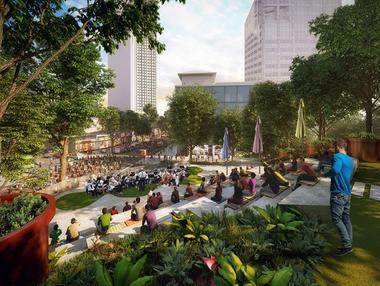WOHA's Singapore Design Orchard Nears Completion