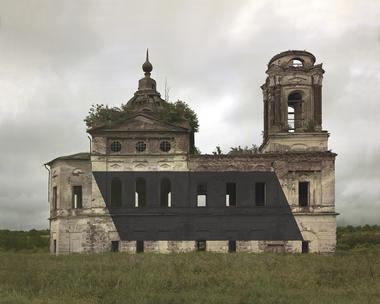 Abandoned Russian Orthodox Monuments Appropriated with Abstract Modernist Shapes by Danila Tkachenko