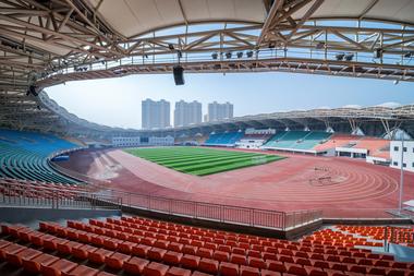Gallery of Linxia Olympic Sports Center Stadium / DUTS design  - 5