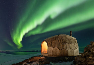 Gallery of Hammerfest Hiking Cabins / SPINN Arkitekter  - 1