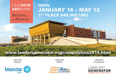 Land Art Generator Initiative 2019 - Masdar City