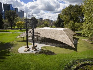 Bijoy Jain's 2016 MPavilion Opens in Melbourne