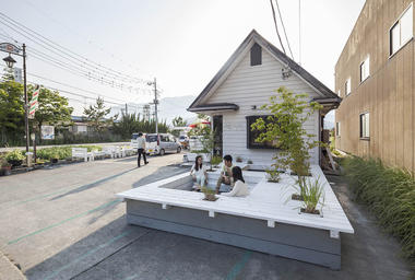 画廊 理发店外的公共露天平台 / JorgeAlmazán Architects + Keio University Almazán Lab  - 3
