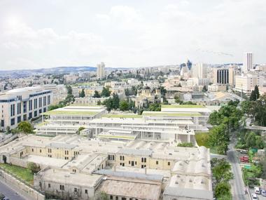 SANAA“耶路撒冷 Bezalel 艺术与设计学院新校区”，将于2022年建成