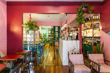 Botanique Café. Bar. Plantas / Moca Arquitetura