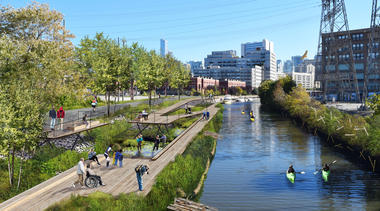 Gallery of World’s First Floating Eco-Park Planned for Chicago River  - 3