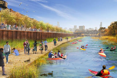 Gallery of World’s First Floating Eco-Park Planned for Chicago River  - 4