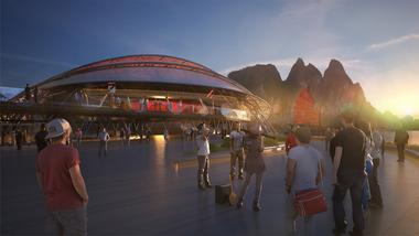 Gallery of Dragons, Rocks, and Sails Inspire Sceno Light's Floating Theater in Vietnam's Ha Long Bay  - 5