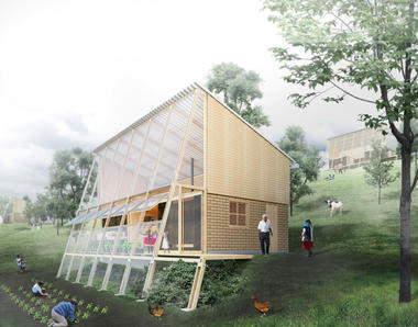  Prototipo de vivienda rural sostenible y productiva en Colombia, por FP Arquitectura