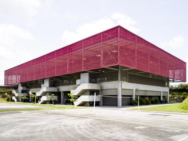 Gallery of Gymnasium, Blaise Pascal High School / Koffi & Diabaté Architectes  - 1