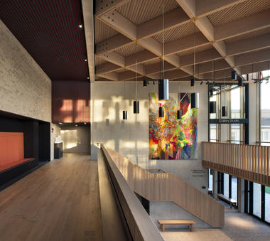 Gallery of Peter Hall Performing Arts Centre / Haworth Tompkins  - 13