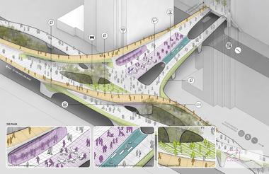 Gallery of DXA Studio Designs New Urban Pathway for New York  - 8